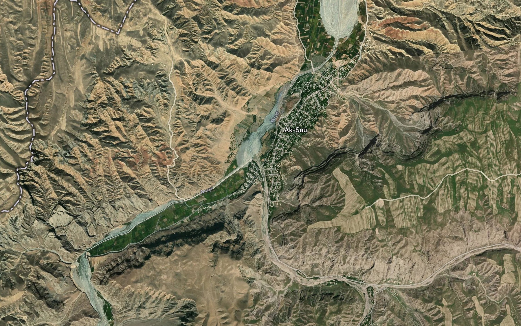 Satellite map of the Sumbula