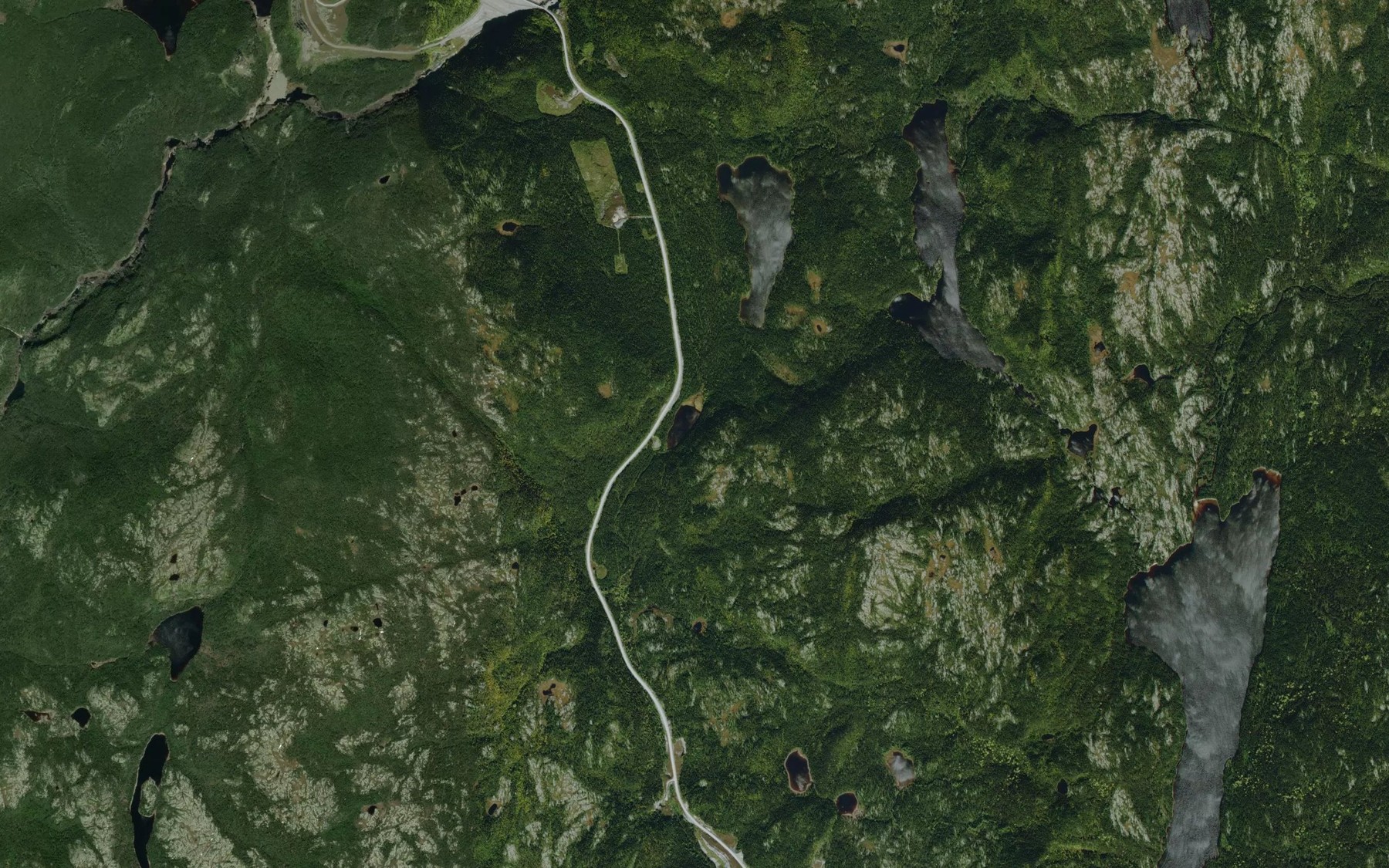 Satellite map of the Lac Limace
