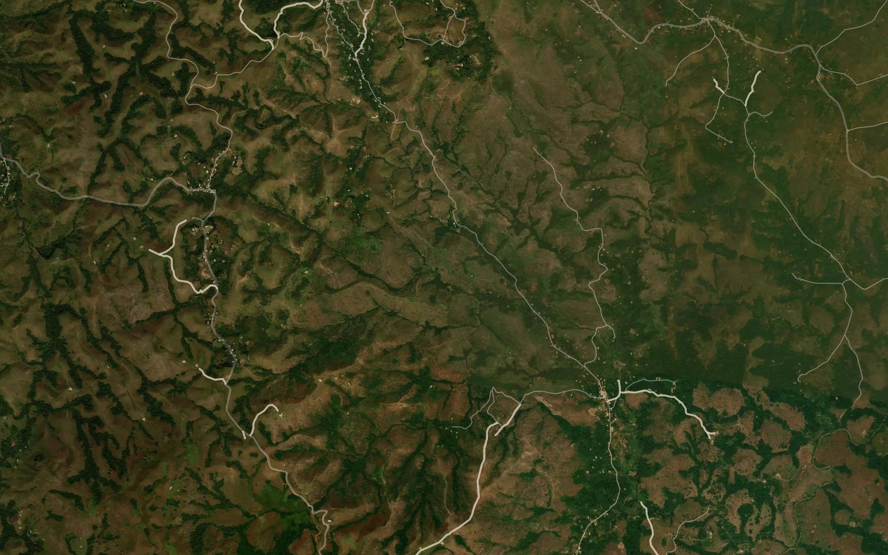 Satellite map of the Menam