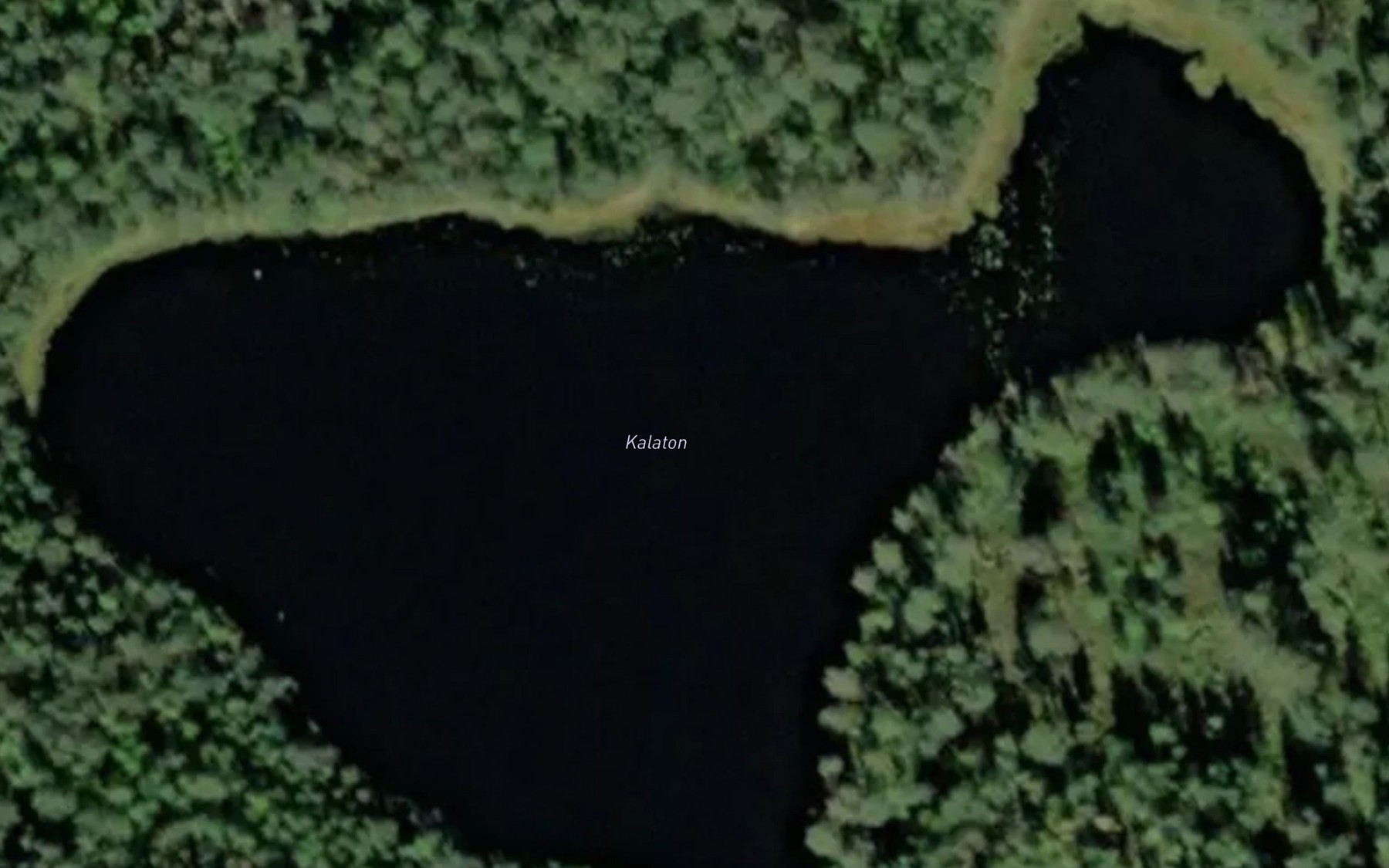 Satellite map of the Kalaton