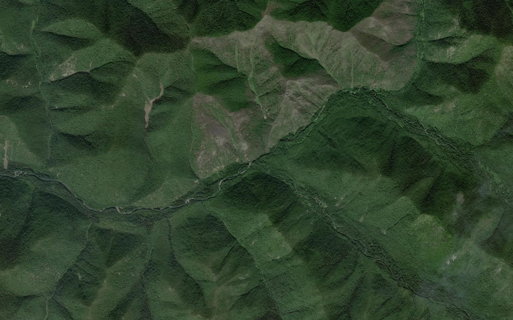 Satellite map of the Pravaya Iliurek