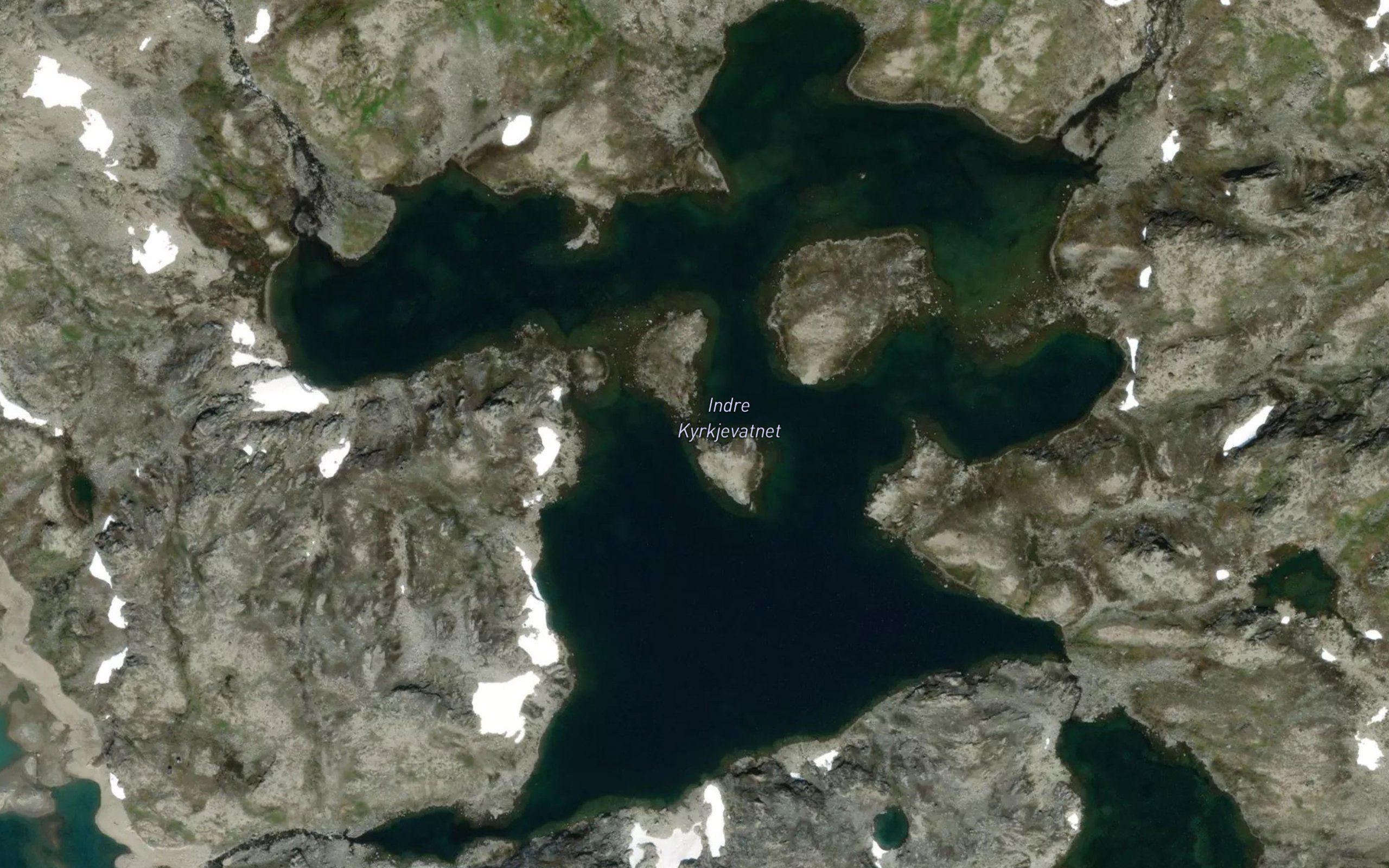 Kyrkjevatnet,in