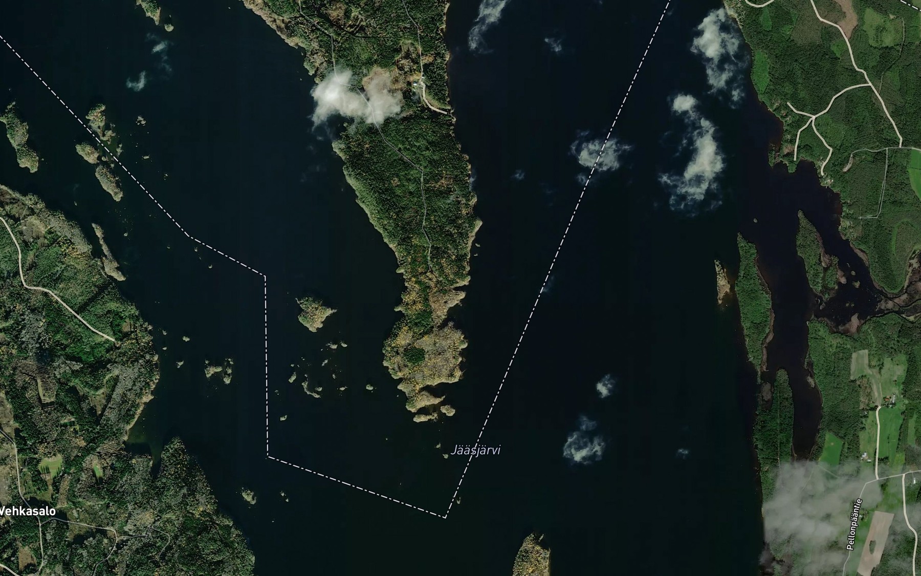 Satellite map of the Ristilahti