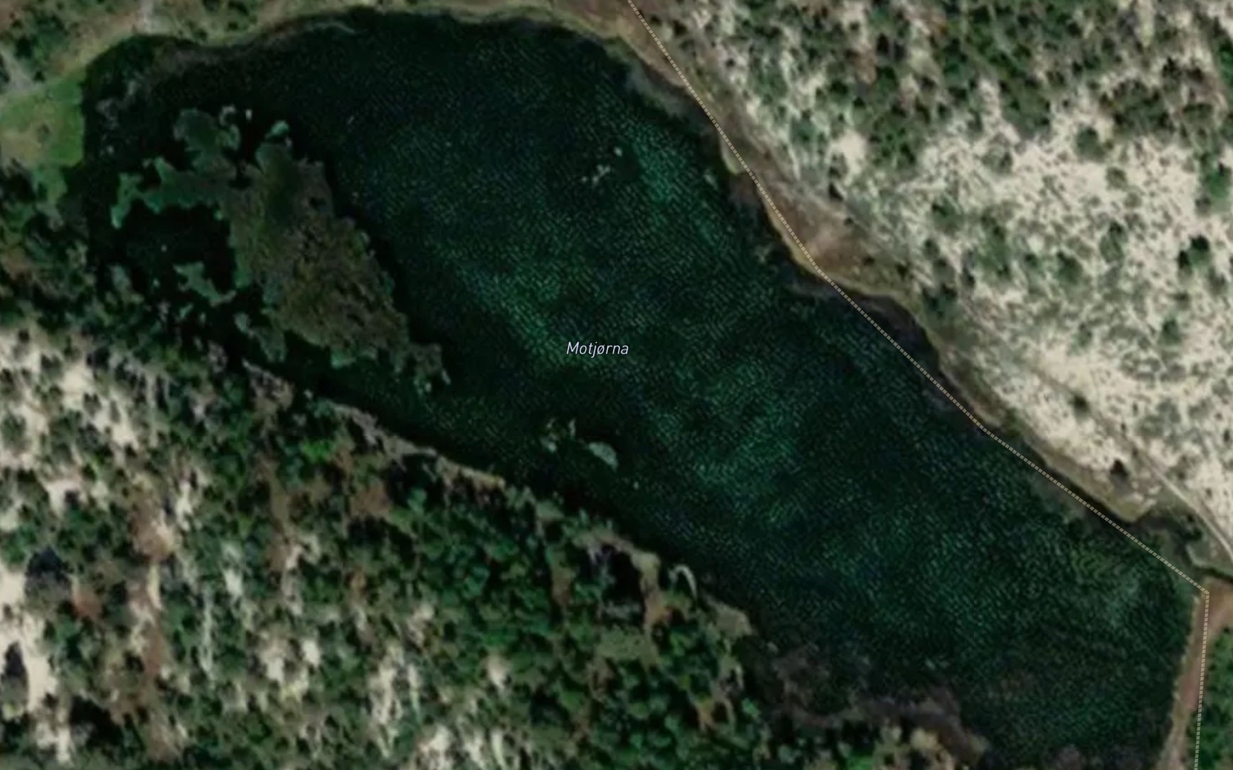 Satellite map of the Motjorna