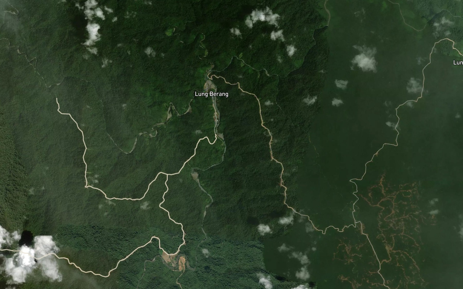 Satellite map of the Pa Kinaja