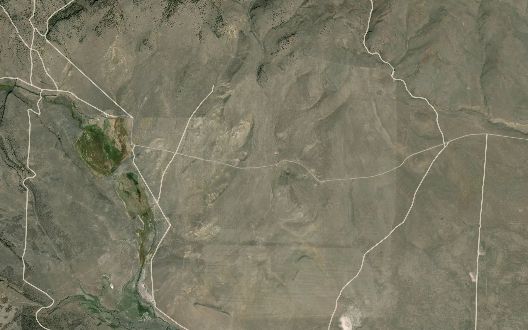 Satellite map of the North Coyote Hills Reservoir