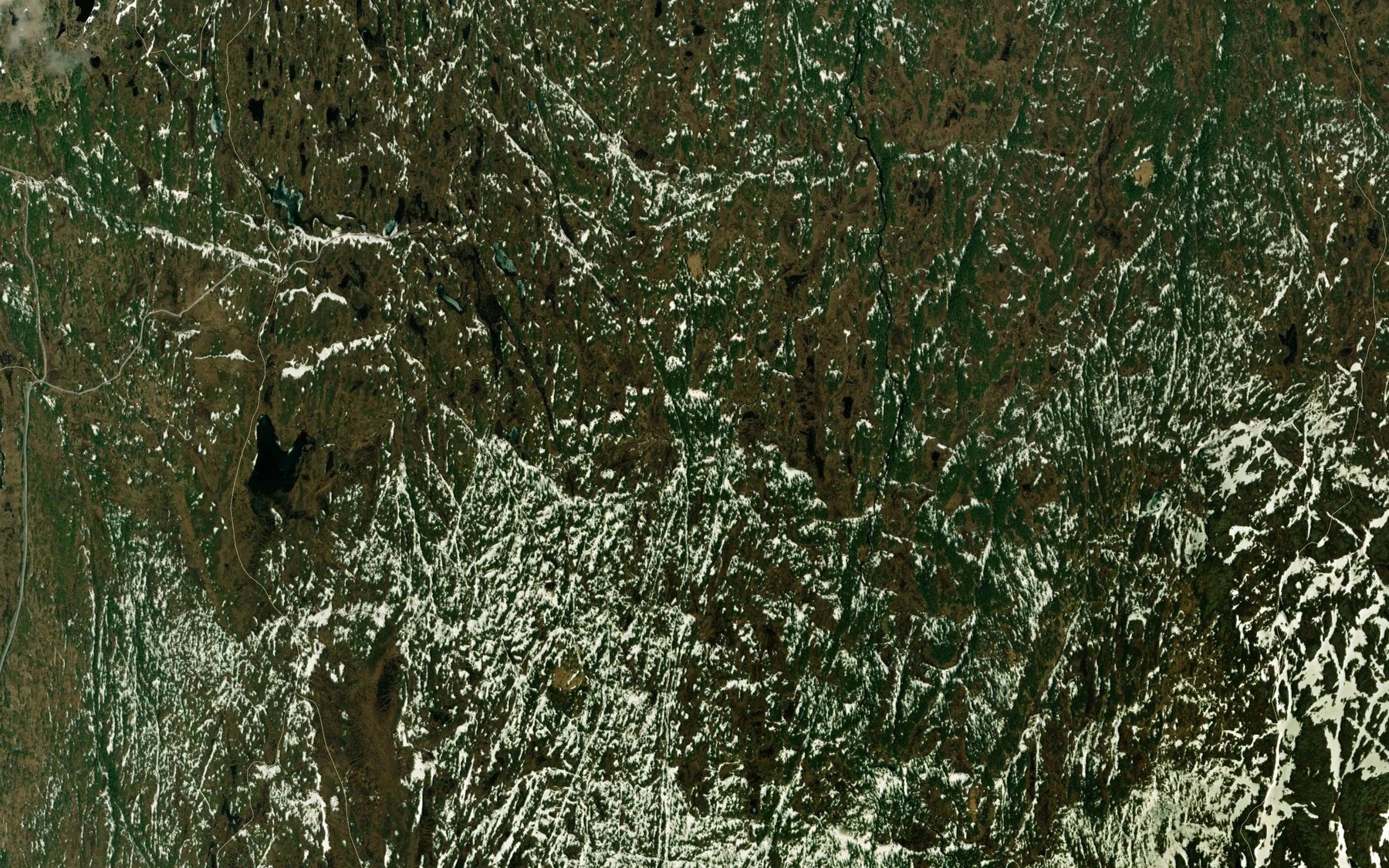 Satellite map of the Storbekken