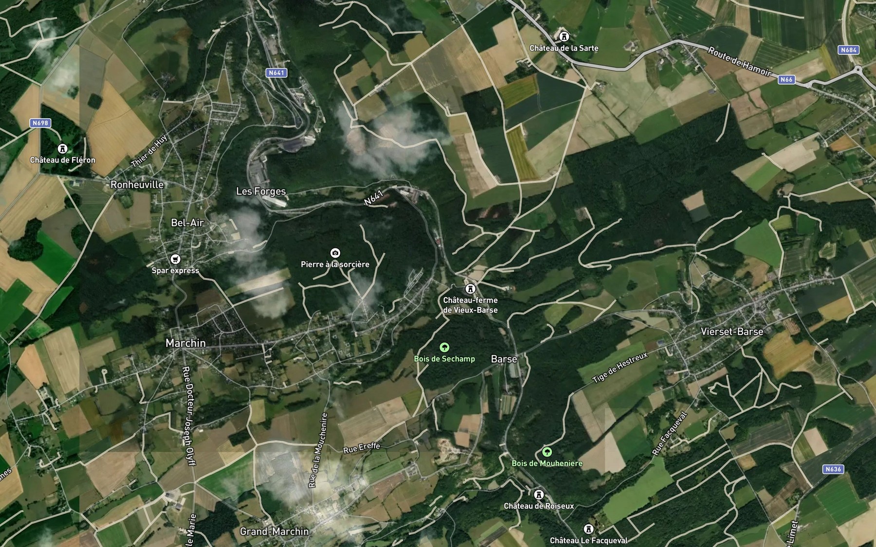 Satellite map of the Lilot