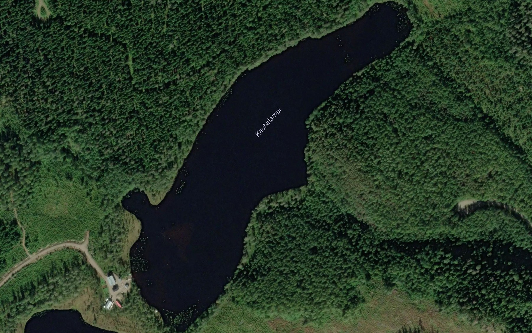 Satellite map of the Kauhalammit