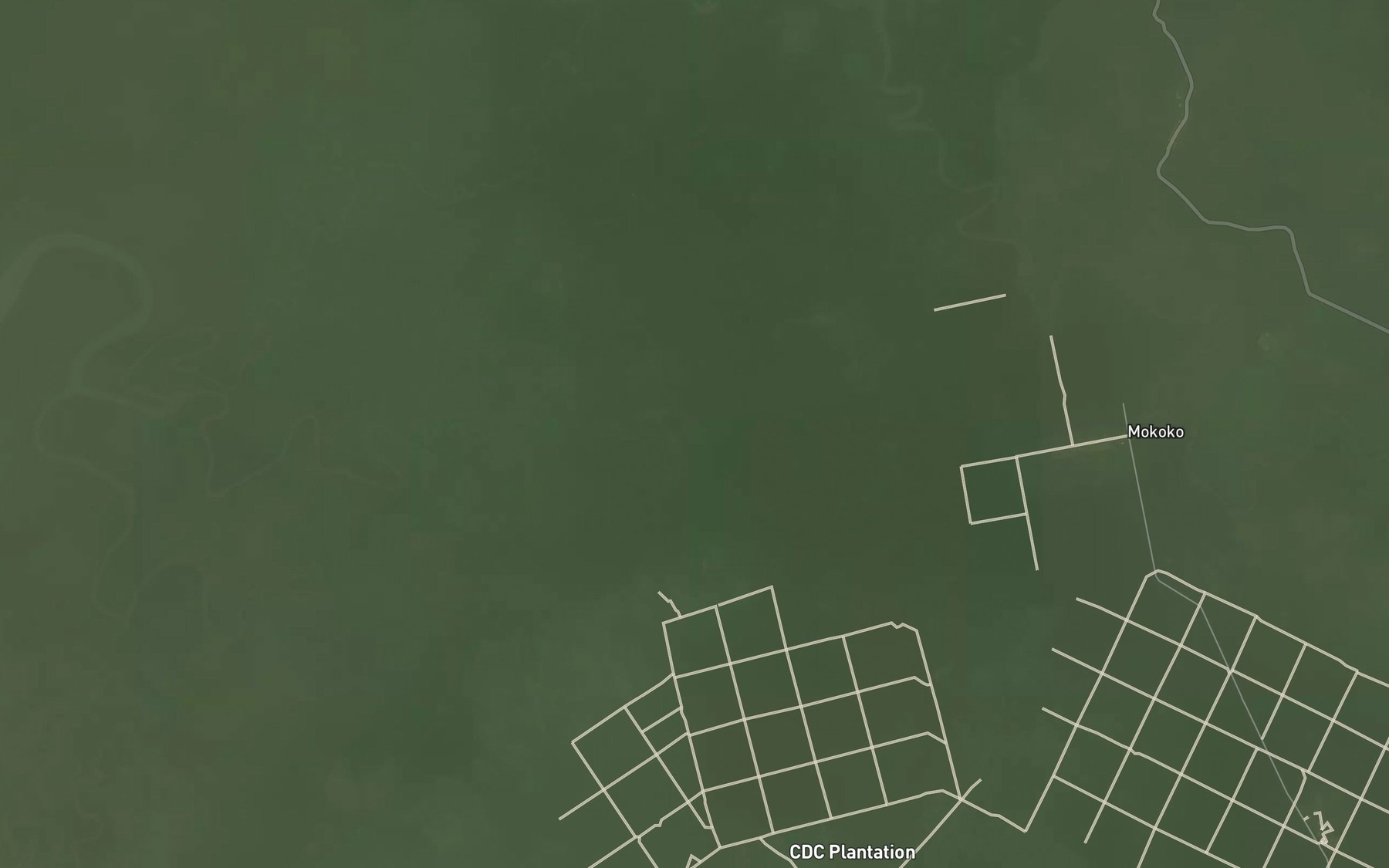 Satellite map of the Mokoko