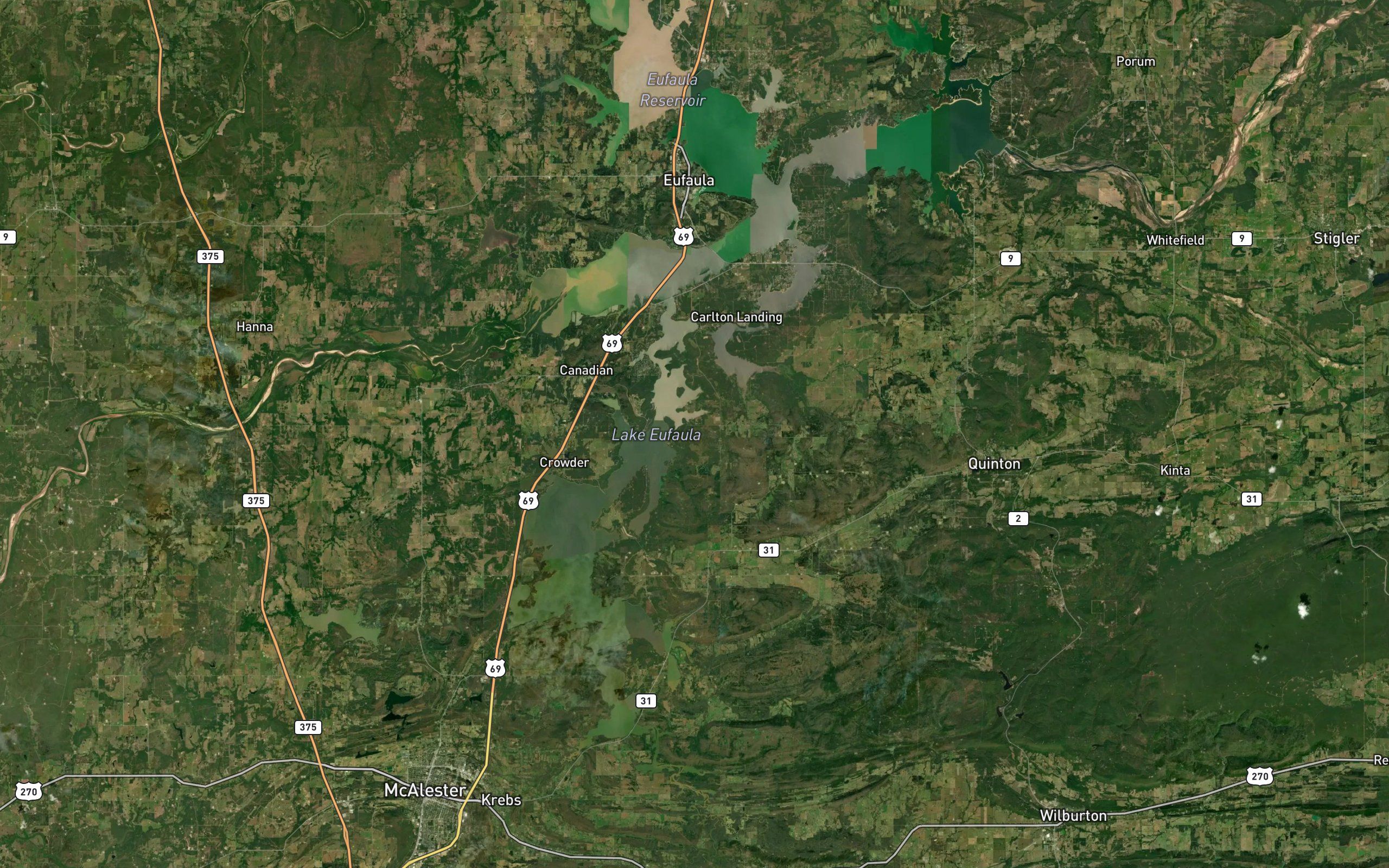 Eufaula Reservoir