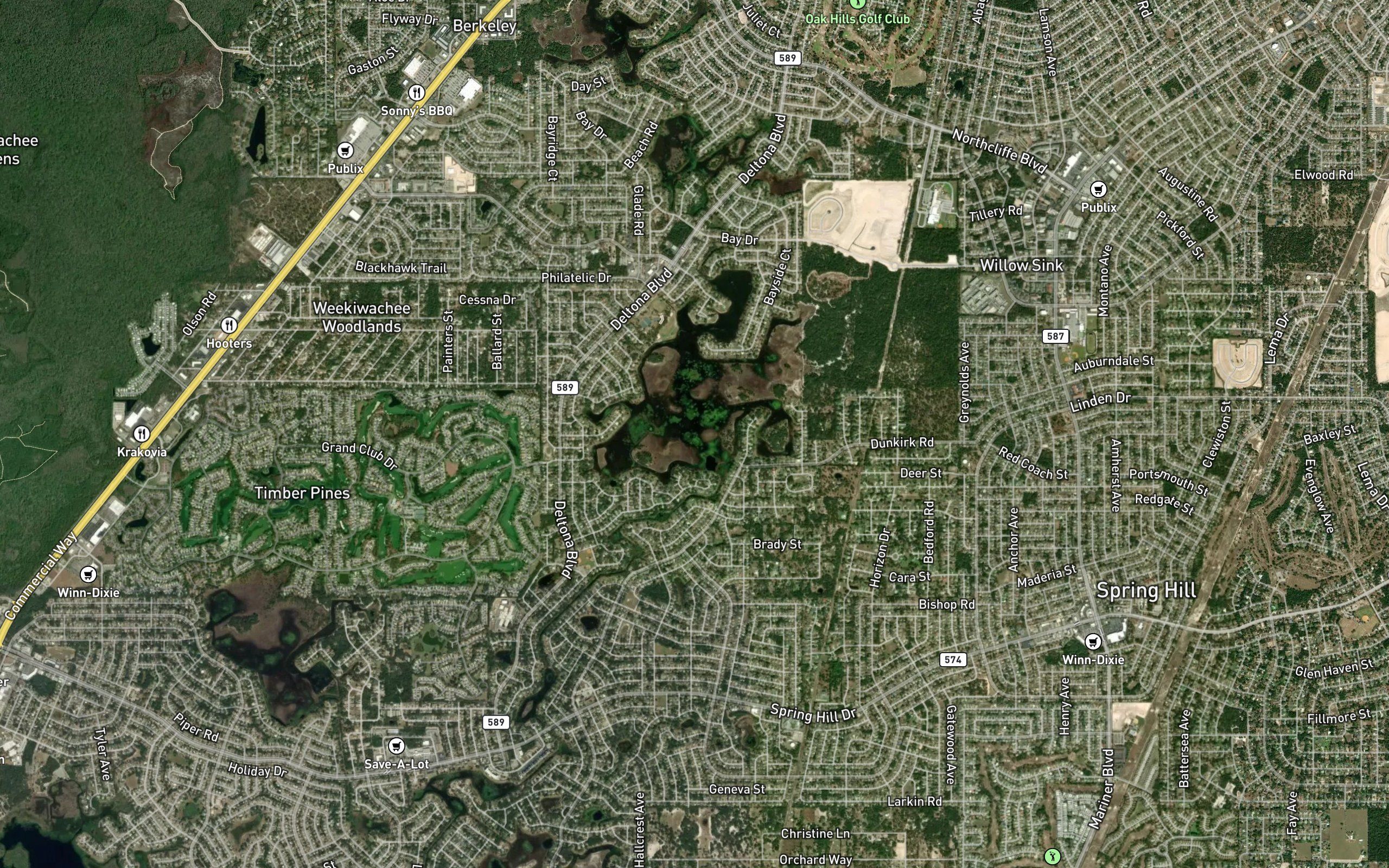 Weekiwachee Prairie Lake