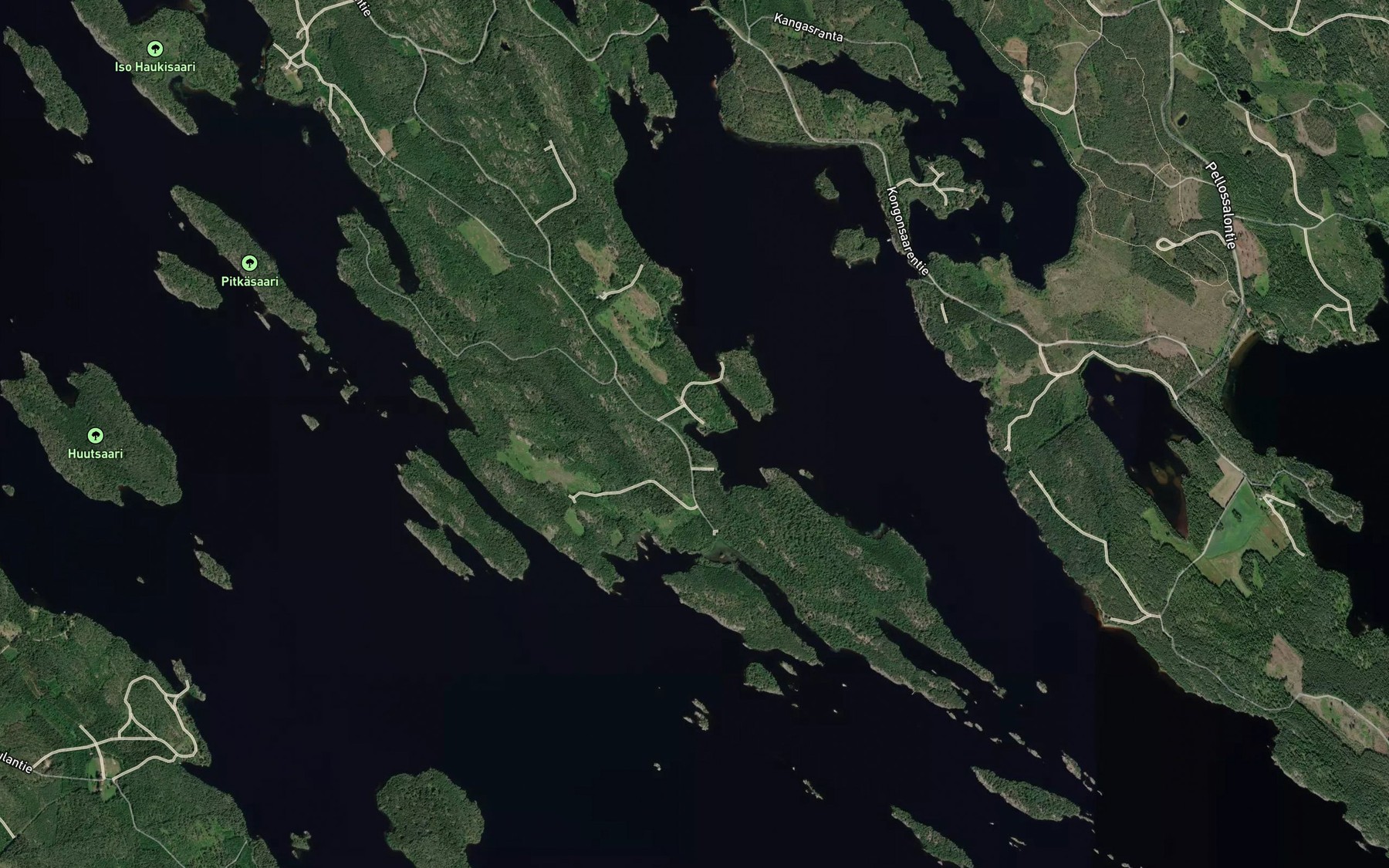 Satellite map of the Niemenlahti