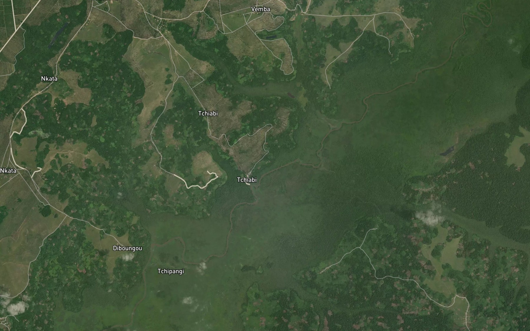 Satellite map of the Koma