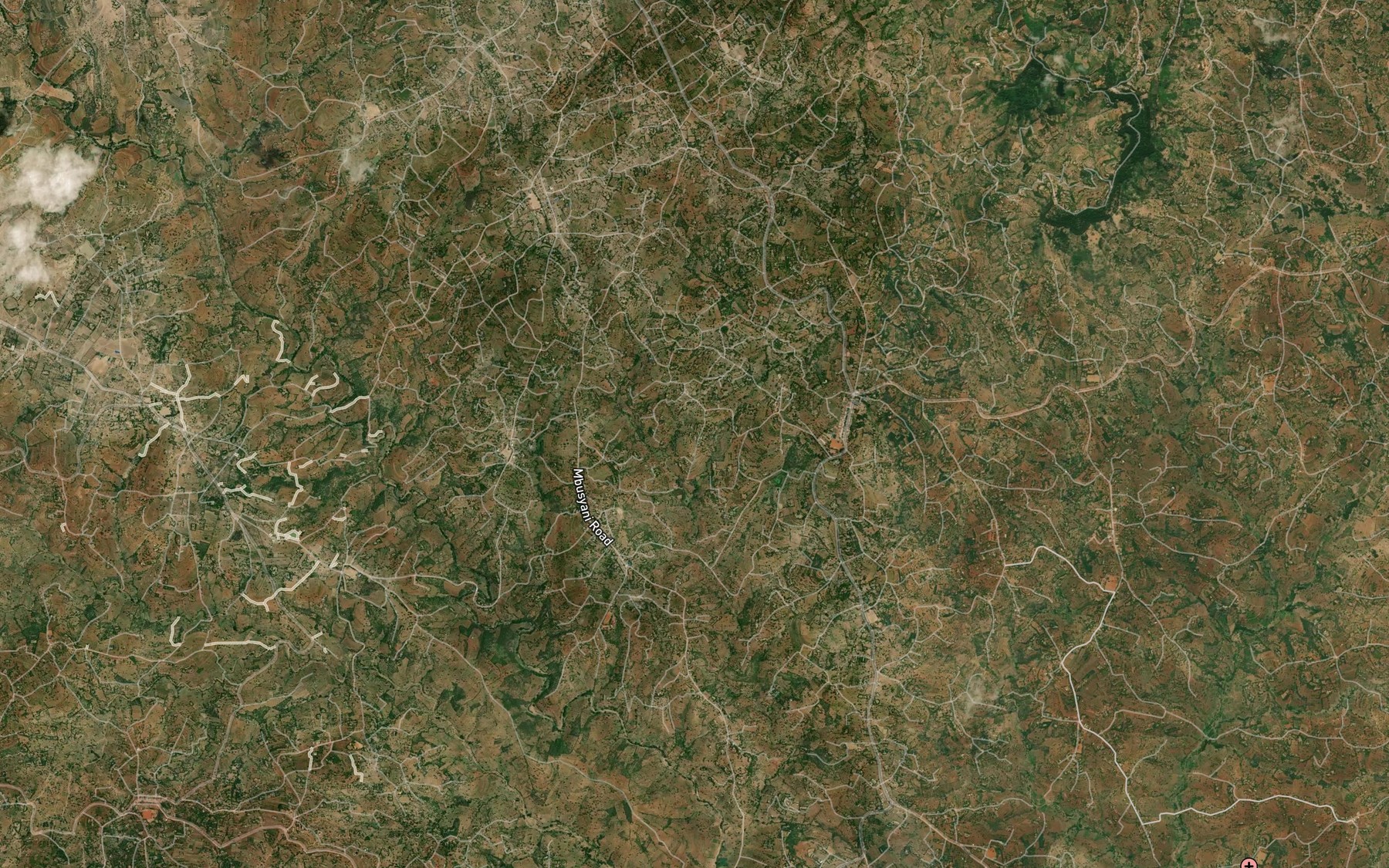 Satellite map of the Kakukyuni Dam
