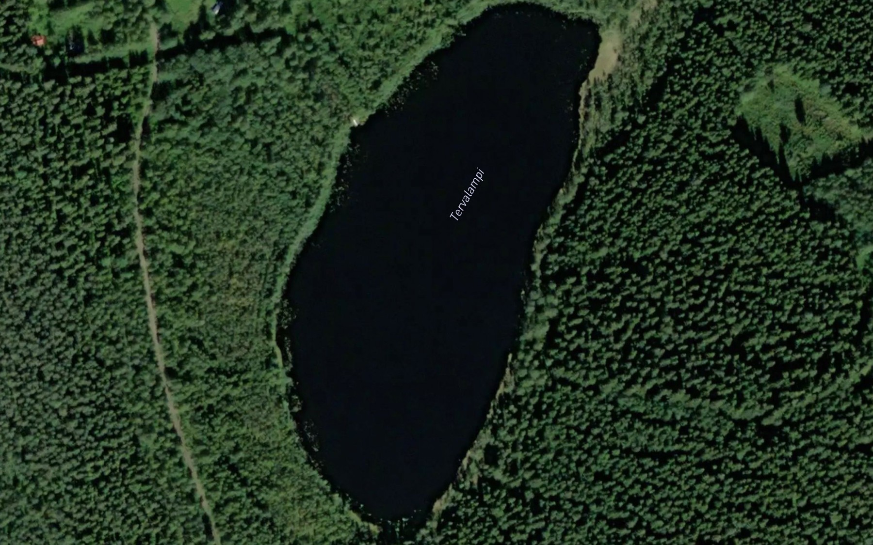 Satellite map of the Tervalampi