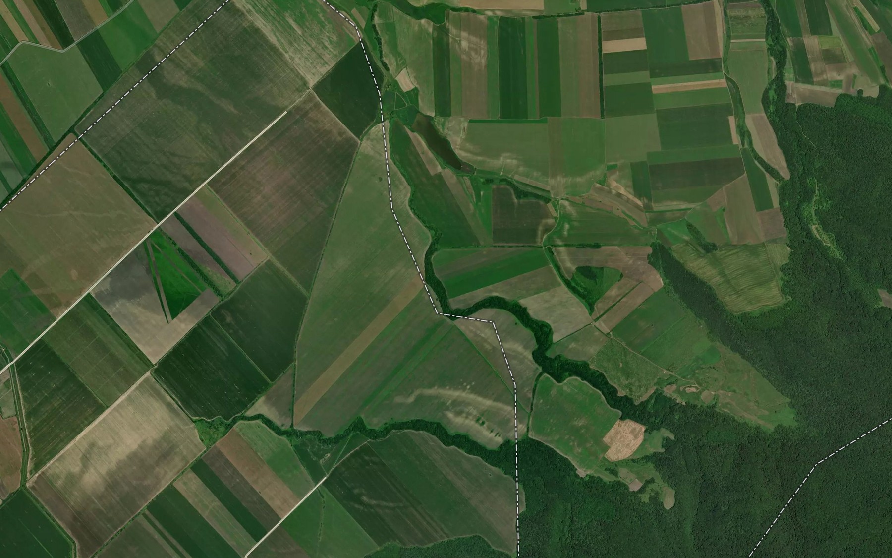 Satellite map of the Balka Kudayeva