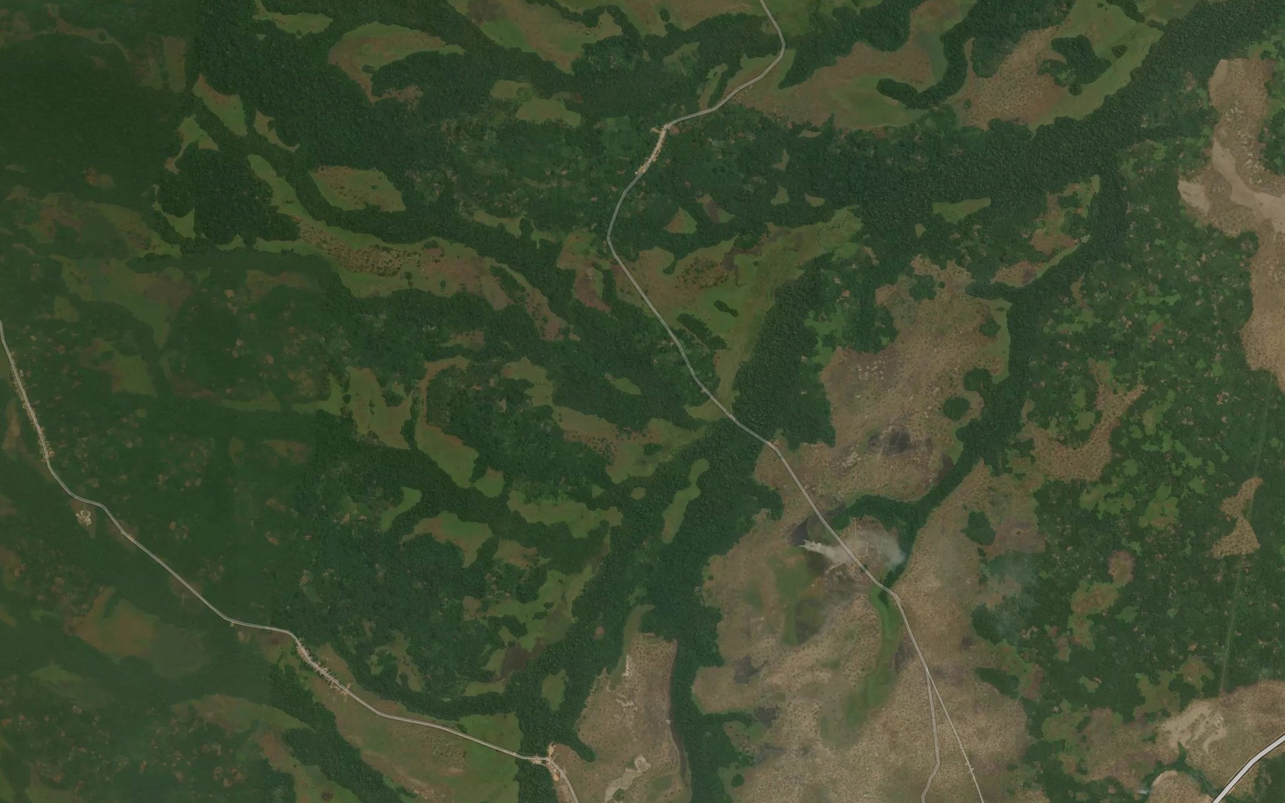 Satellite map of the Leve