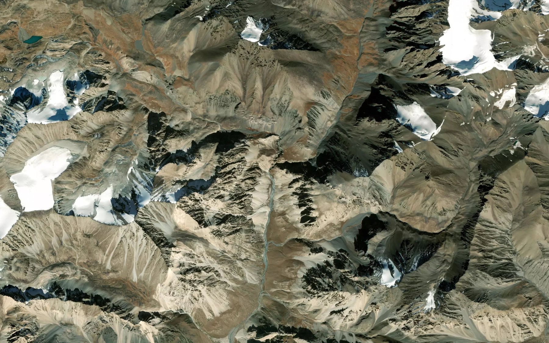 Satellite map of the Kun