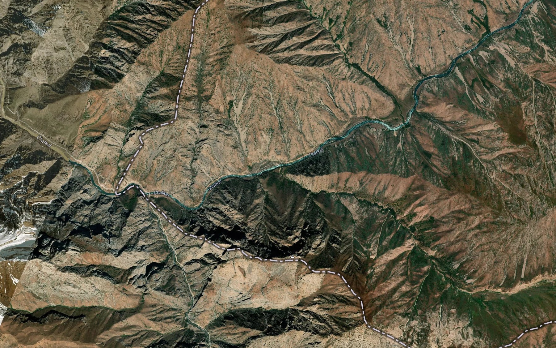 Satellite map of the Shabrez-Say