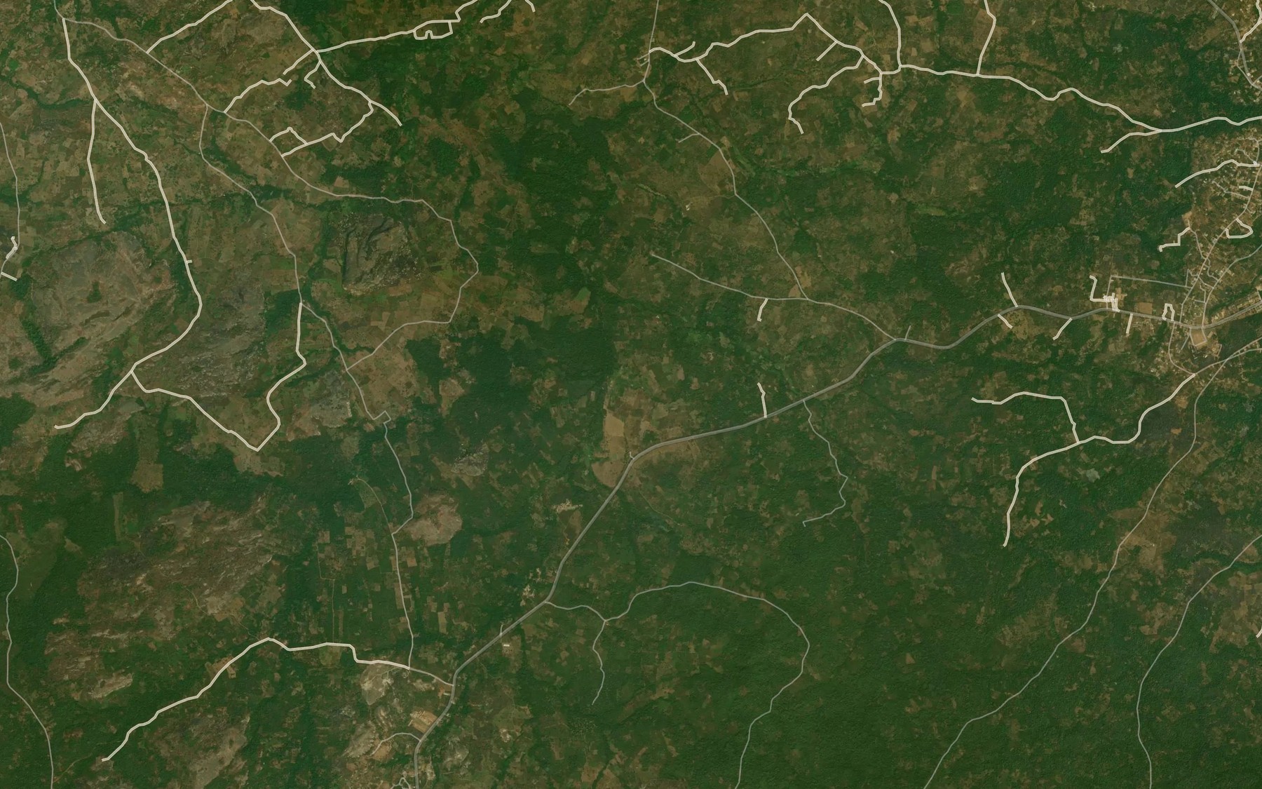 Satellite map of the River Olorogun