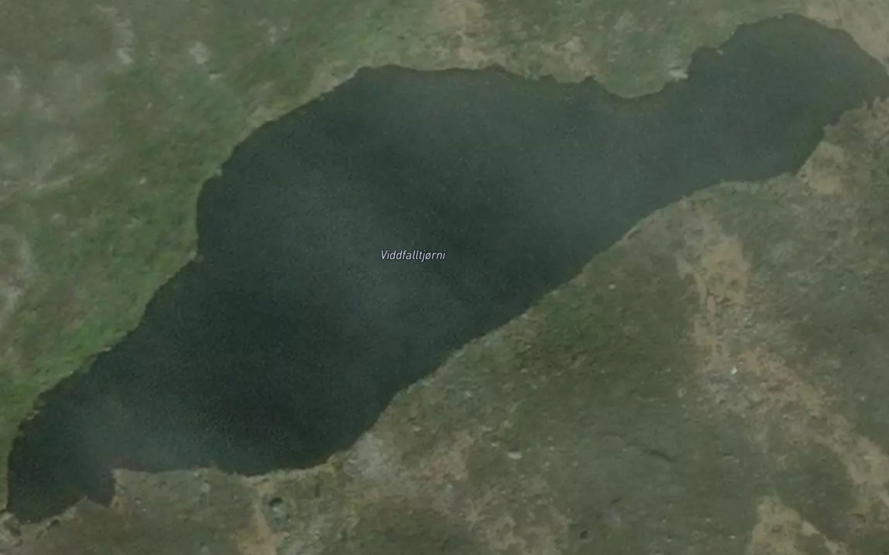 Satellite map of the Viddfaddstjonni