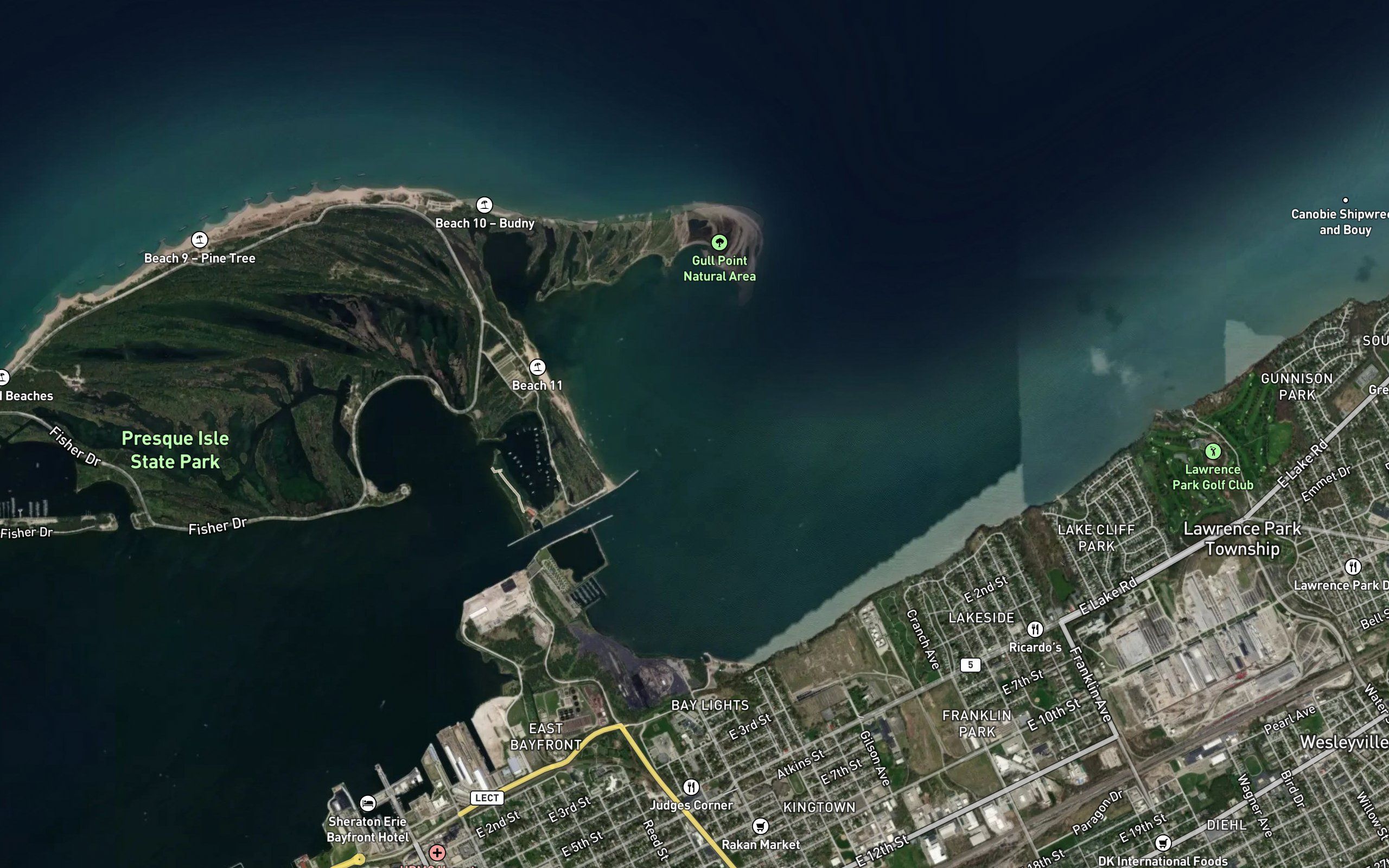 Erie Harbor Entrance Channel
