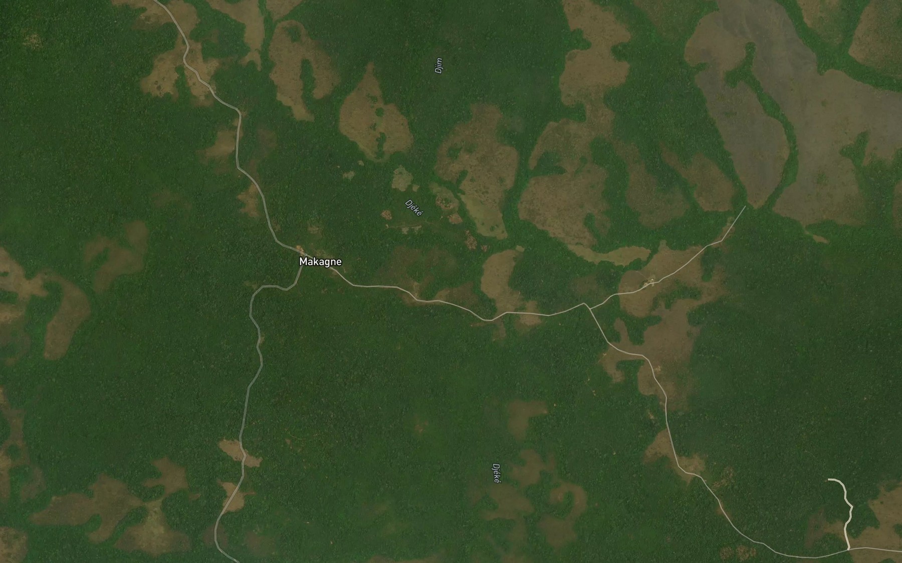Satellite map of the Mejantir