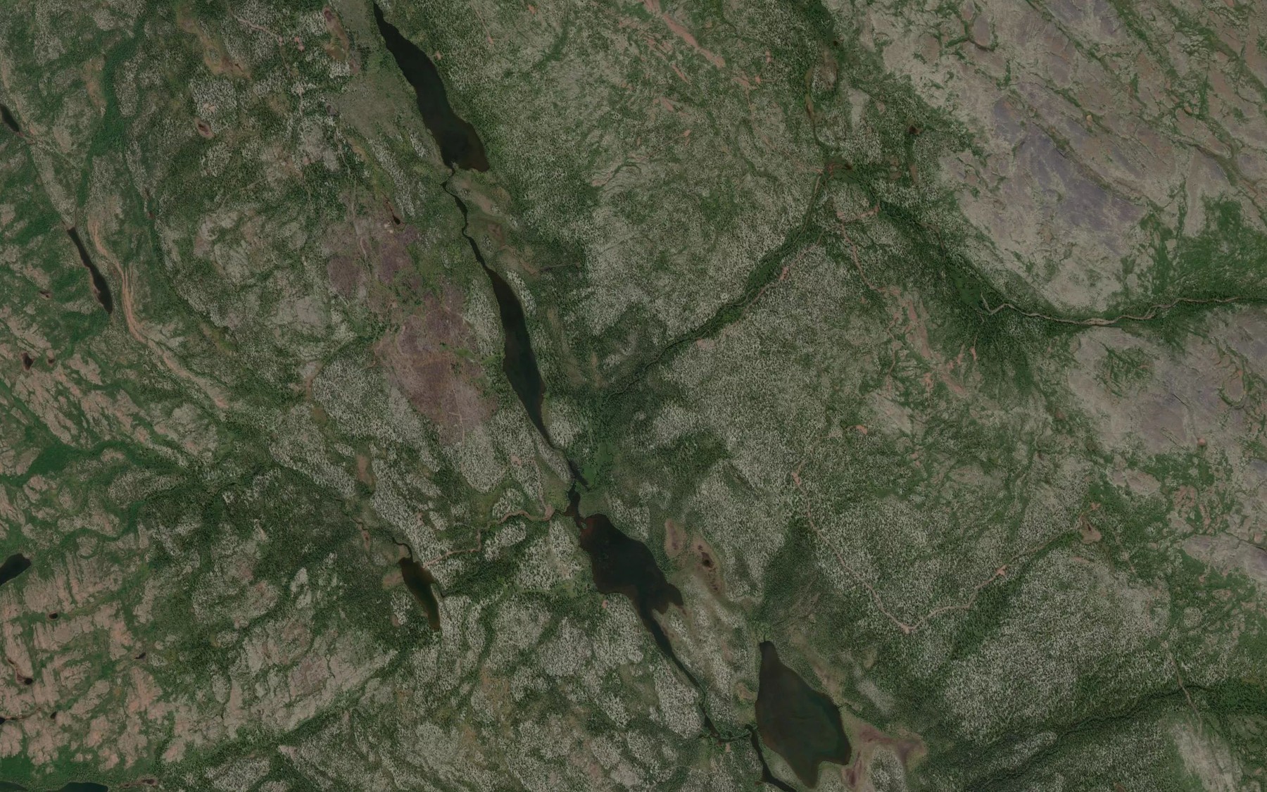 Satellite map of the Ruisseau Joan