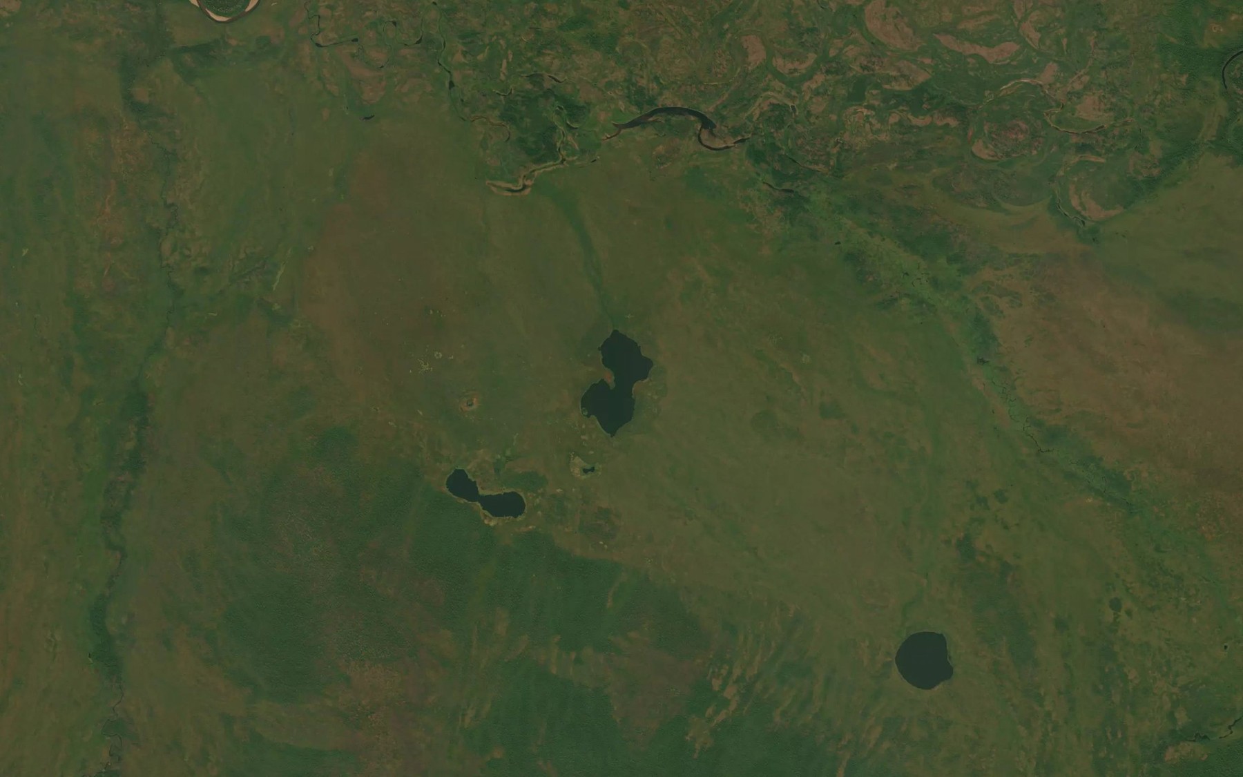 Satellite map of the Ozero Lyabilyakh