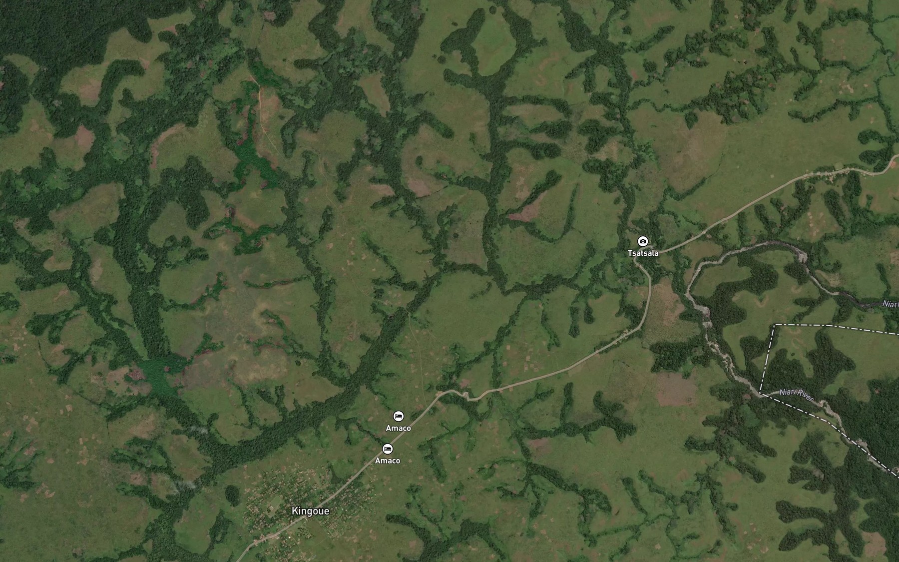 Satellite map of the Mikasa