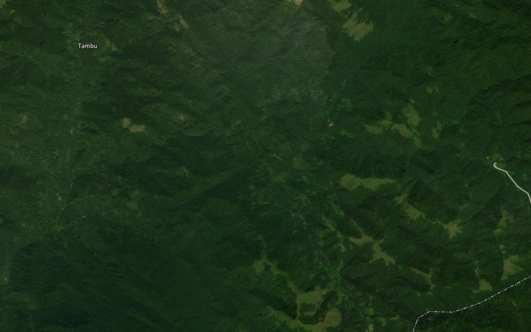 Satellite map of the Nfata