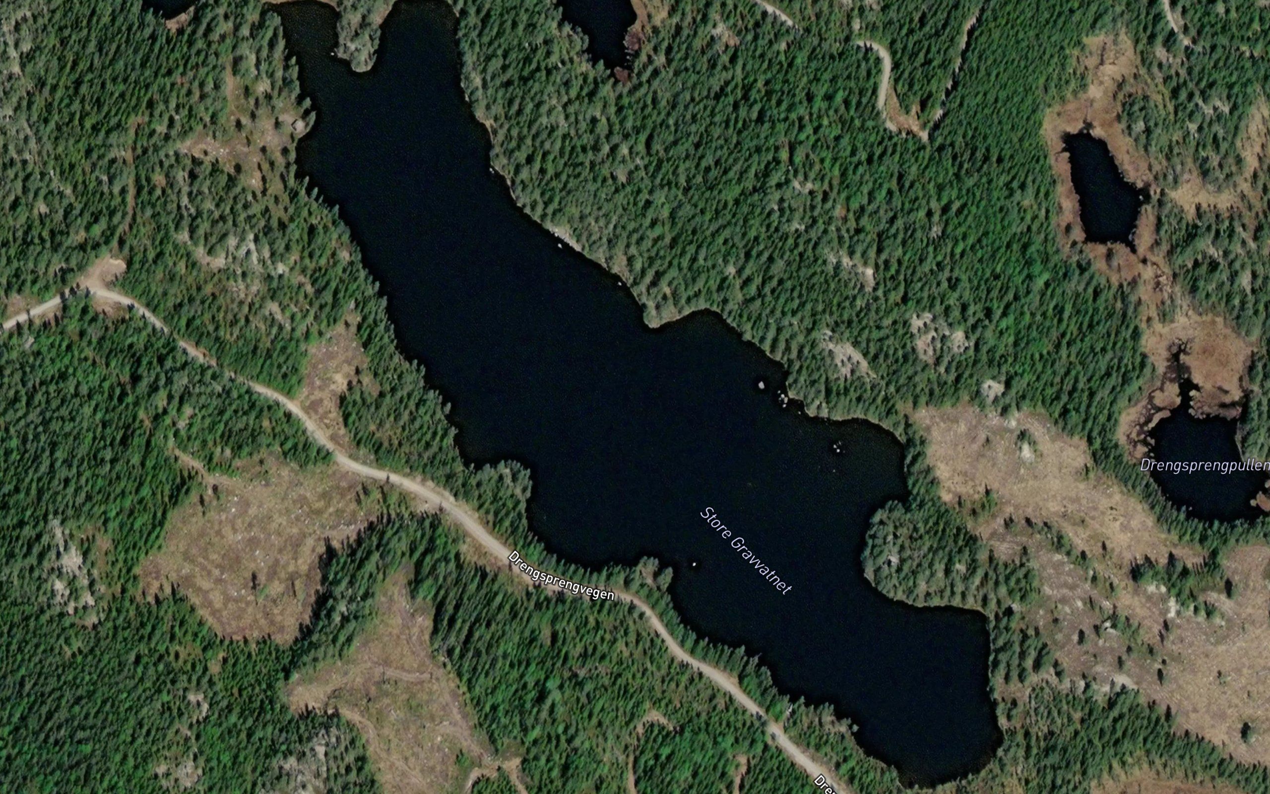 Gravvatnet,store