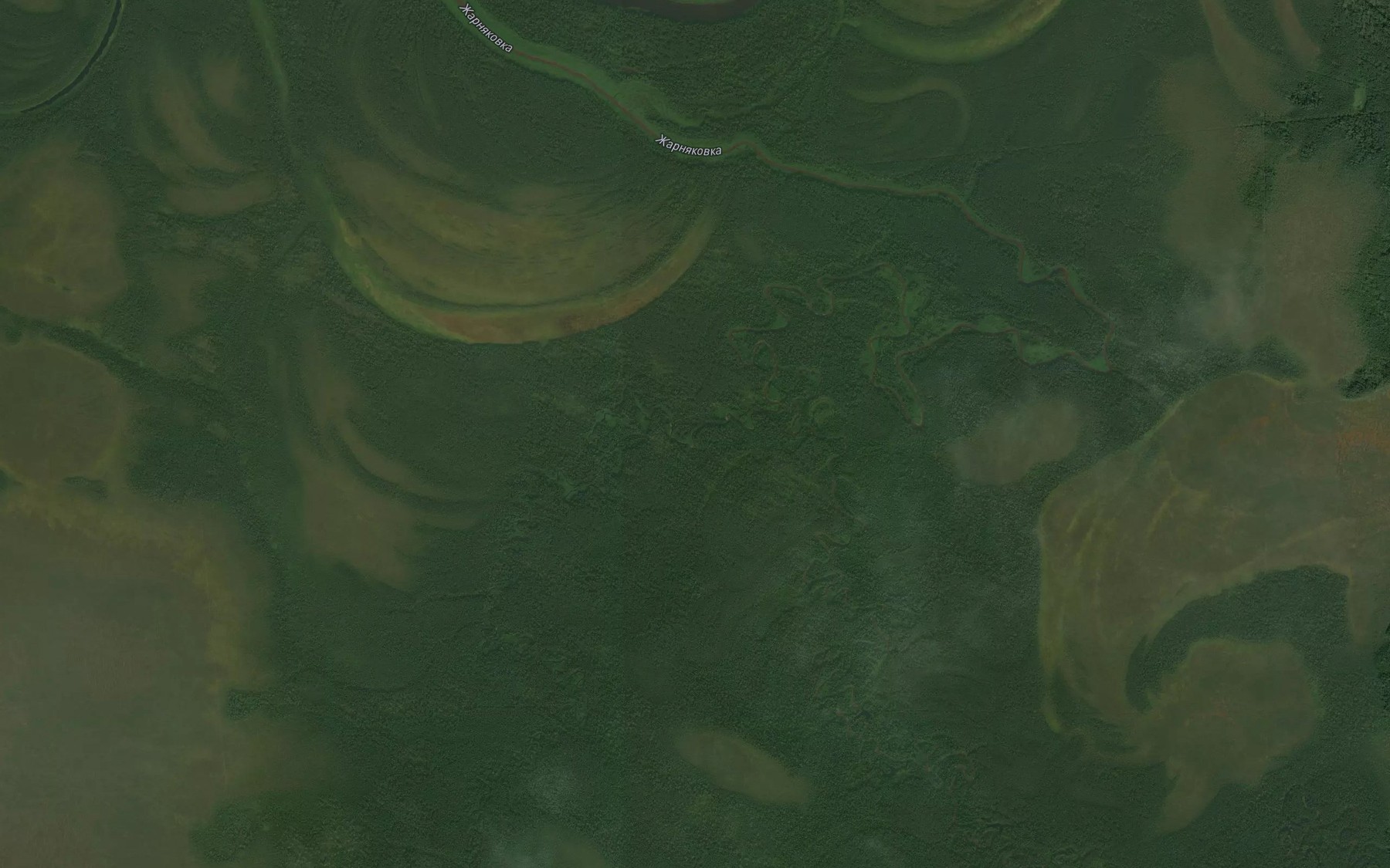 Satellite map of the Ayyakh