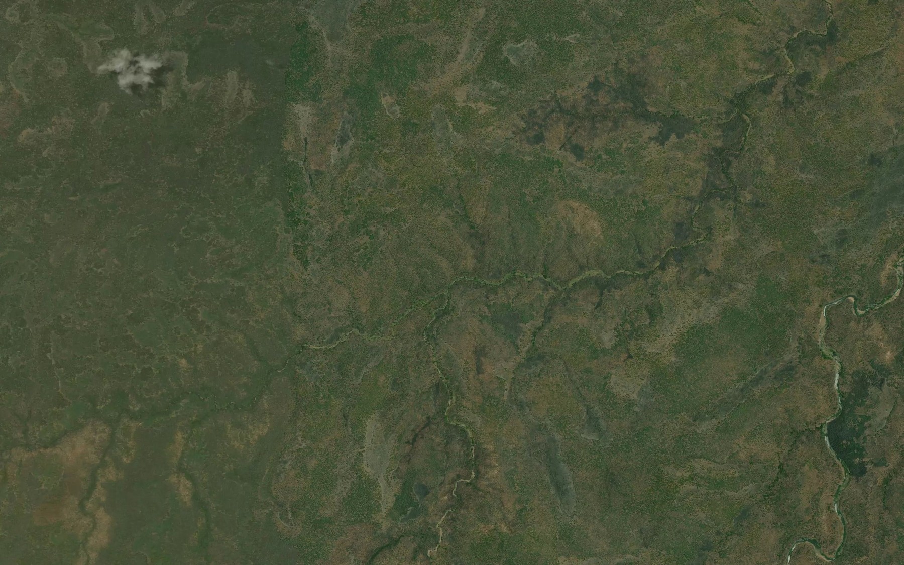 Satellite map of the Linzere