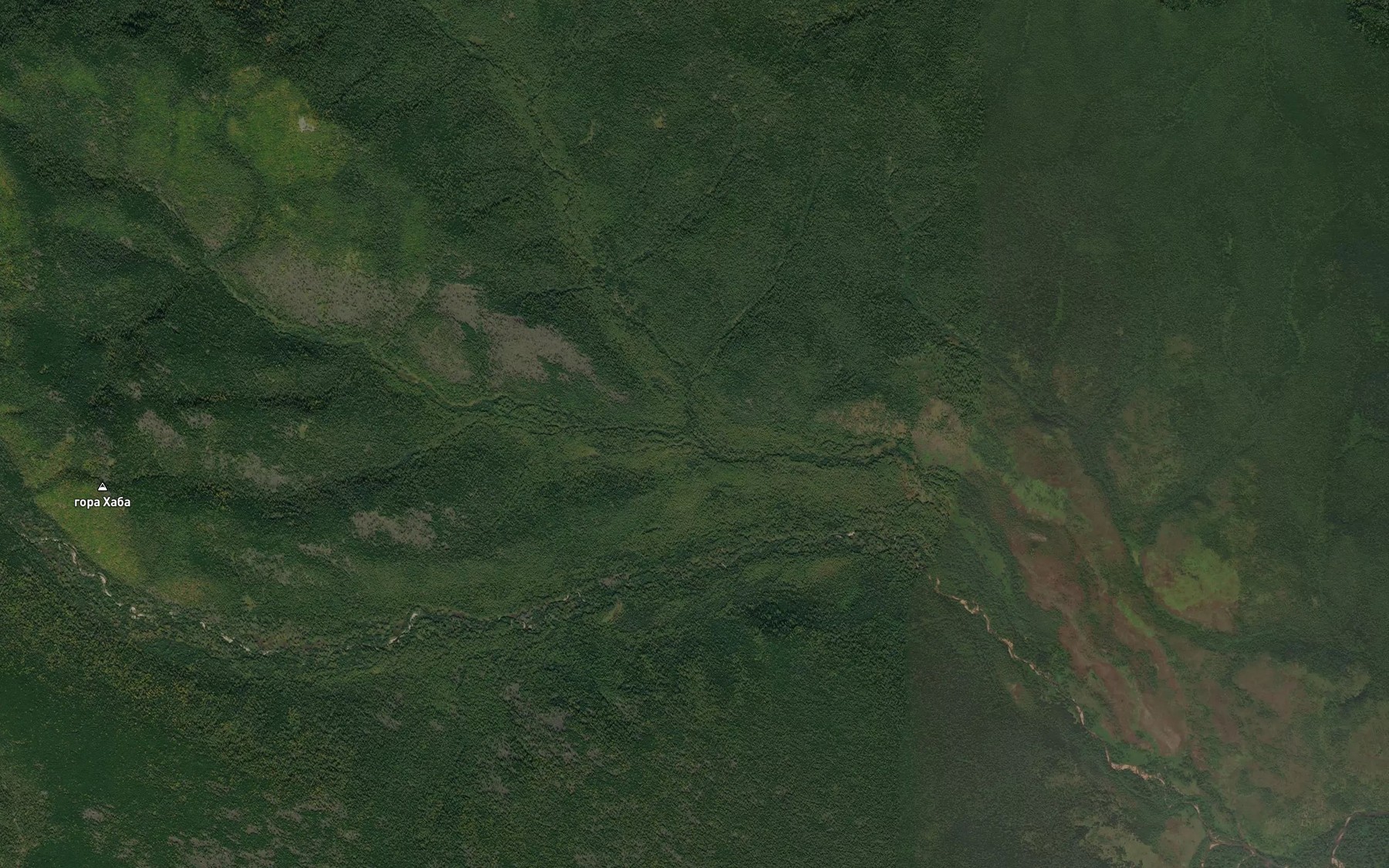 Satellite map of the Kozin