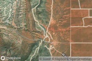 Warner Draw Debris Basin Reservoir