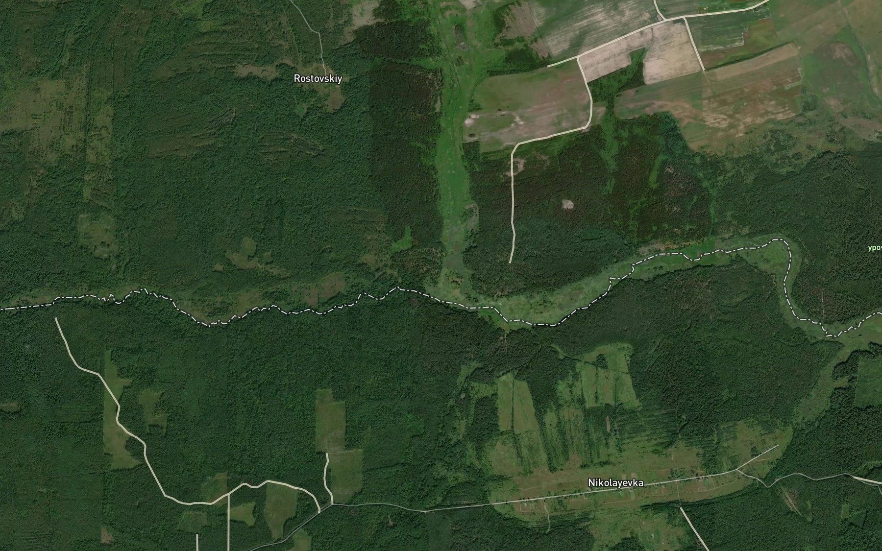 Satellite map of the Sukremenya