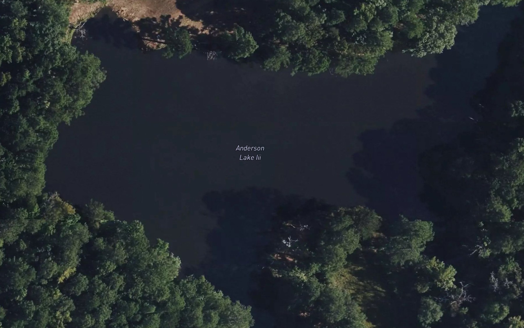 Satellite map of the Anderson Lake III