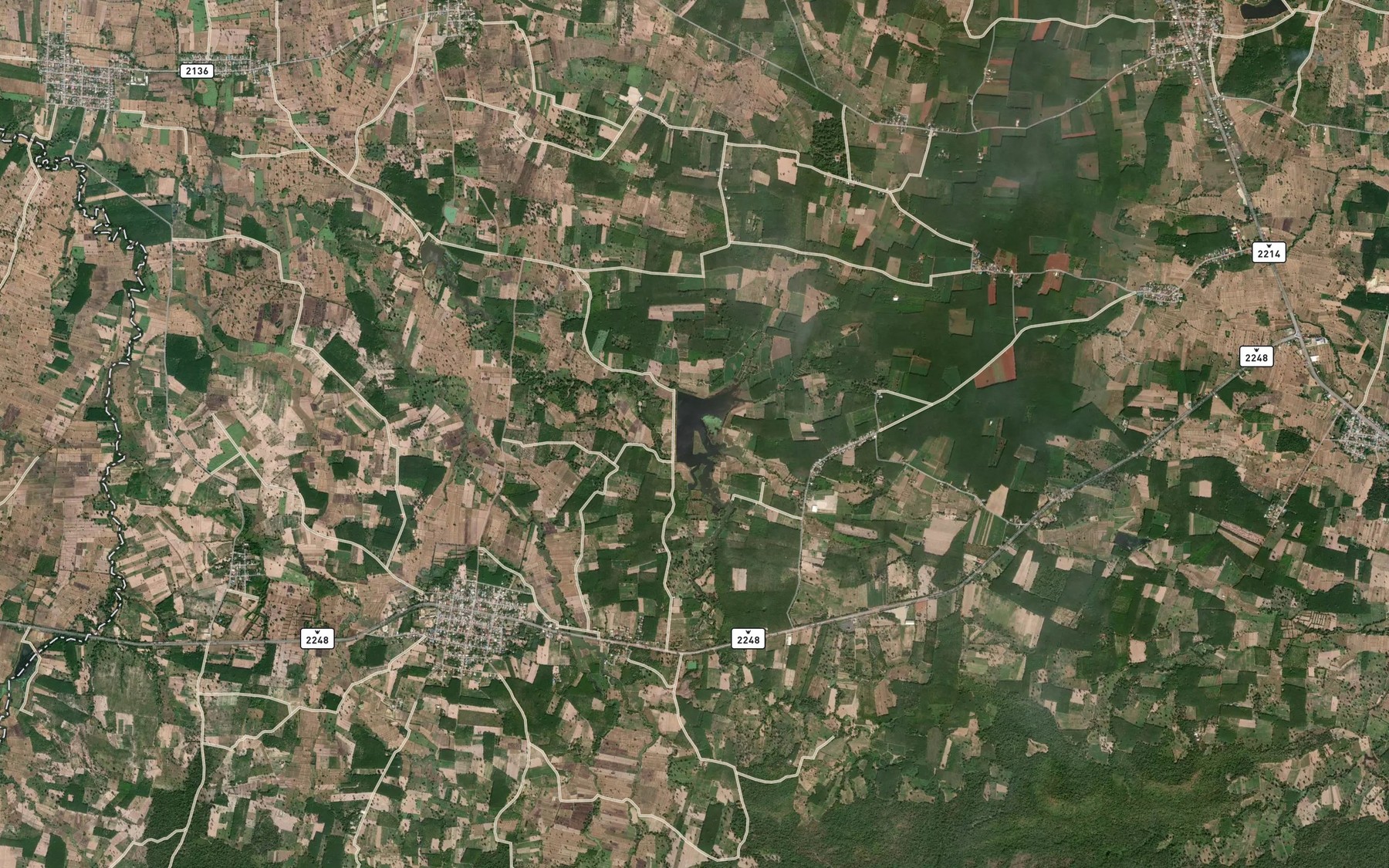 Satellite map of the Ang Kep Nam Huai Ta Koi