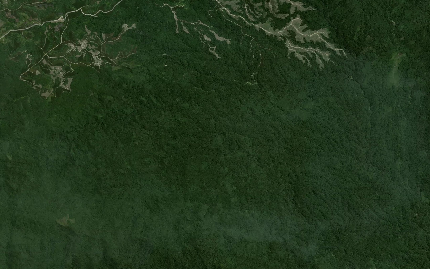 Satellite map of the Aek Si Batuloting