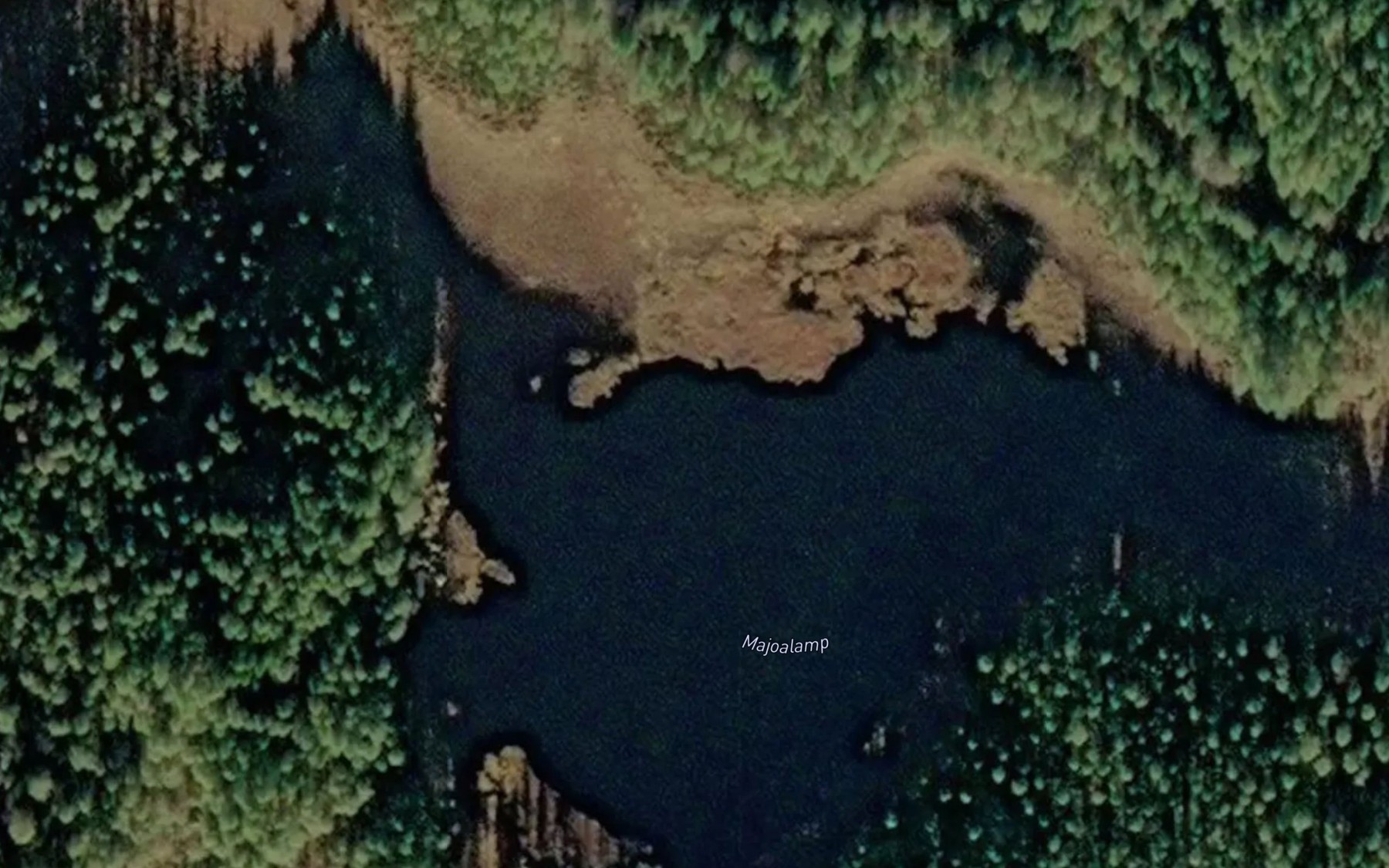 Satellite map of the Majoalamp