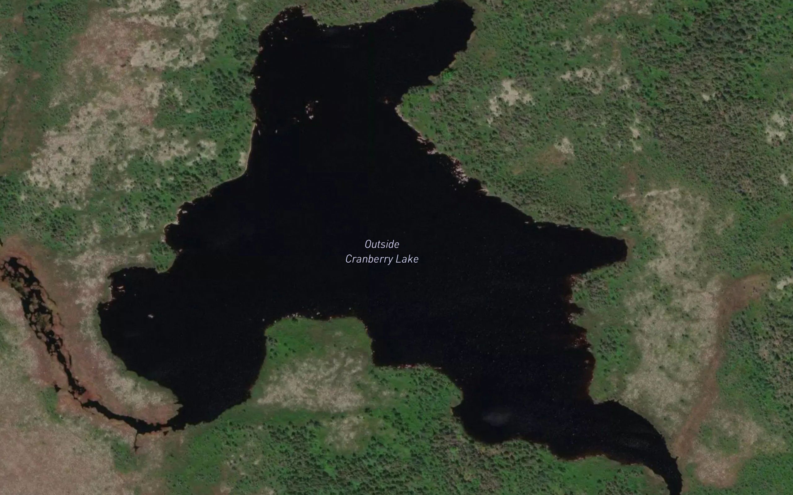 Outside Cranberry Lake