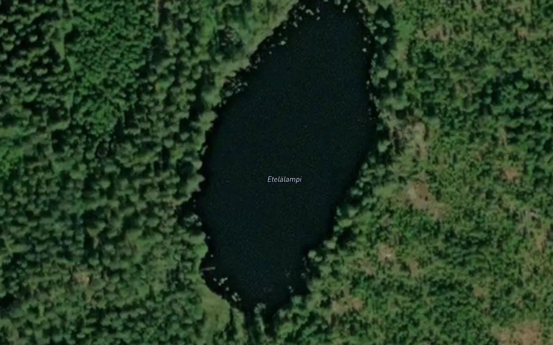 Satellite map of the Etelalampi