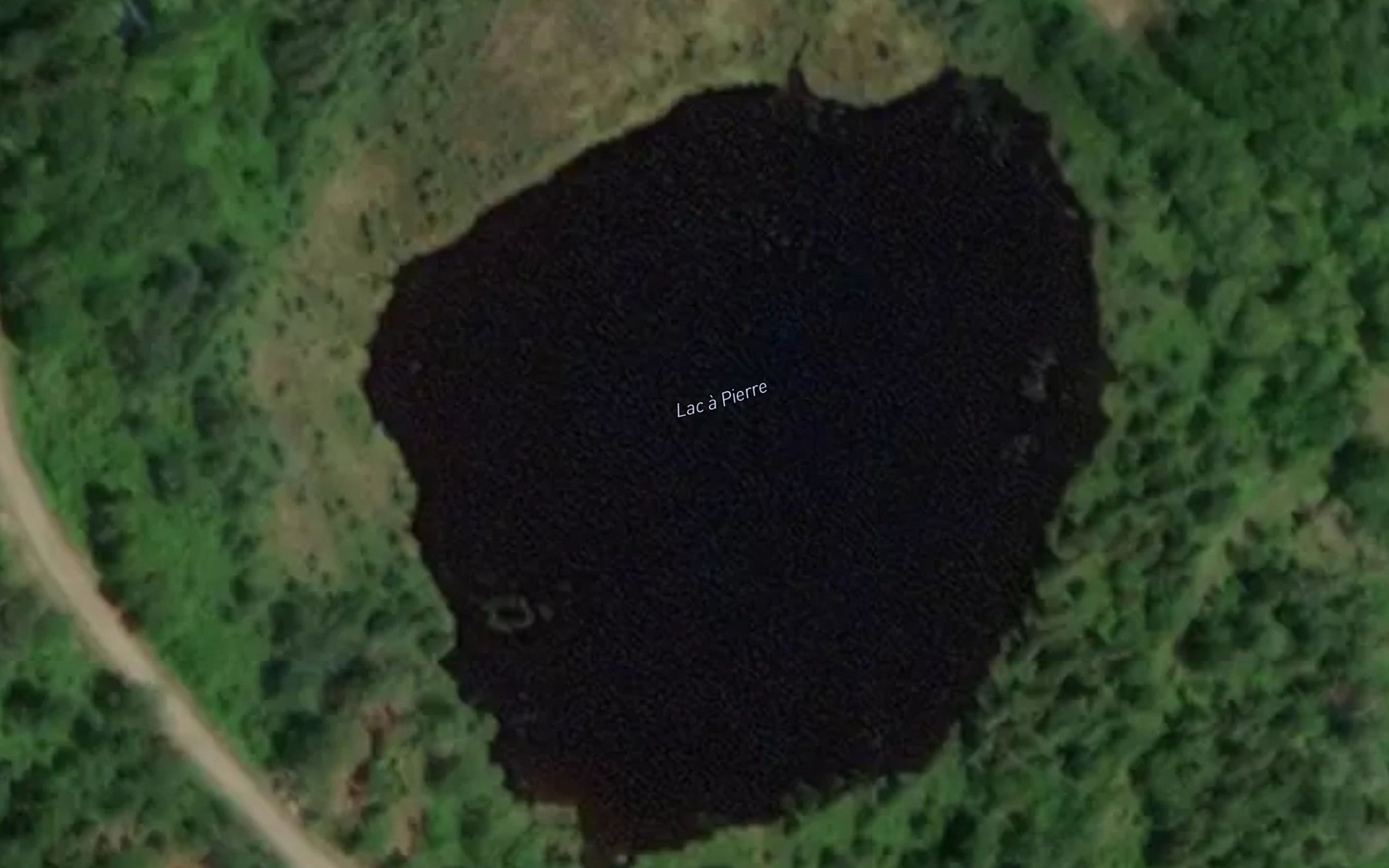 Satellite map of the Lac a Pierre