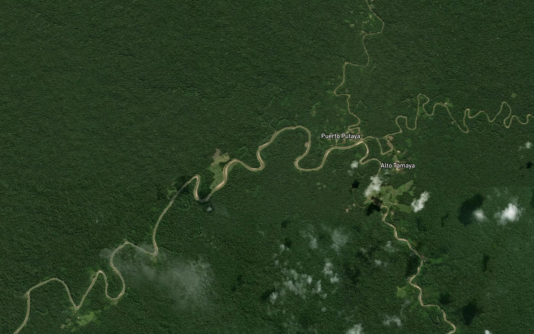 Satellite map of the Rio Alto Tamaya
