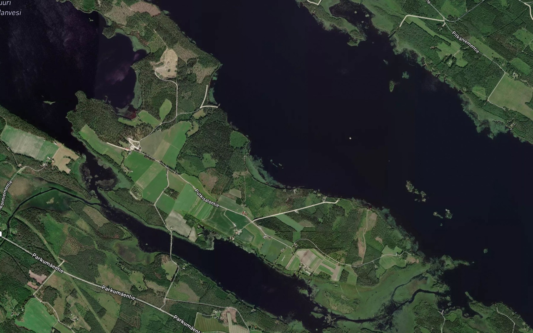 Satellite map of the Selkalahti