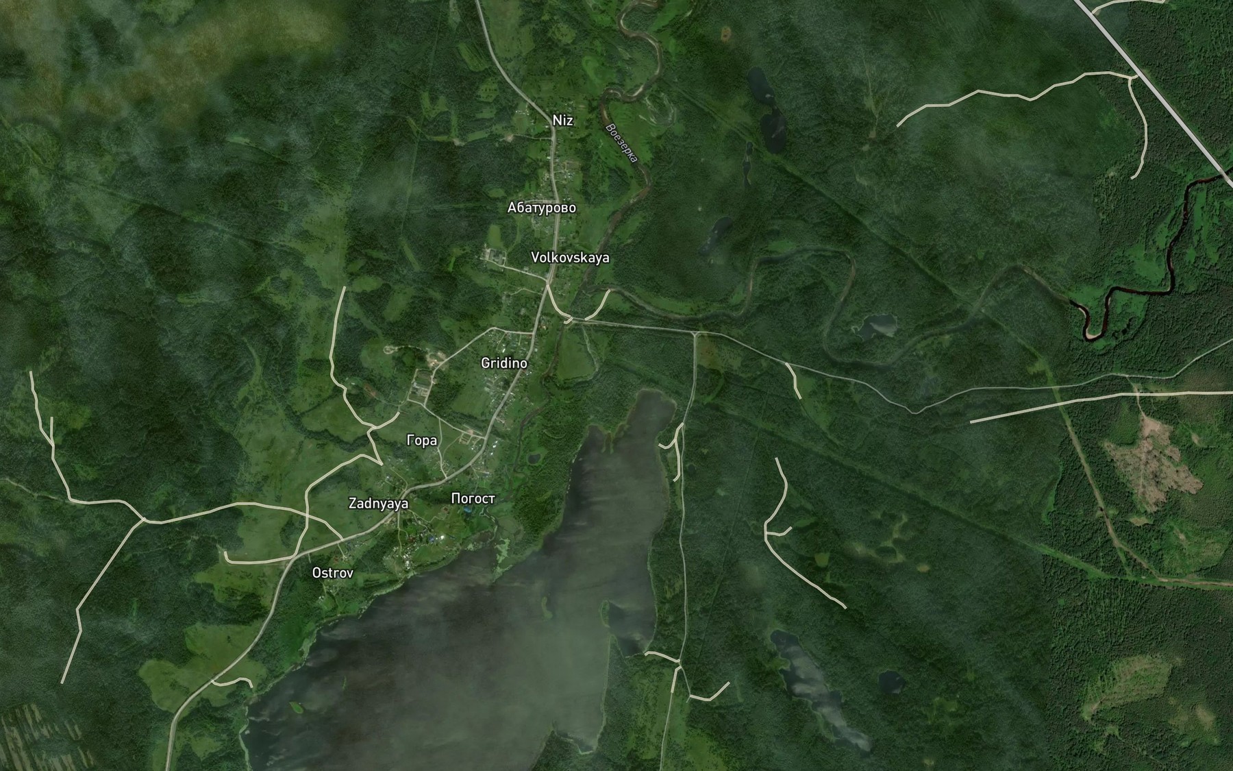 Satellite map of the Kanaksha