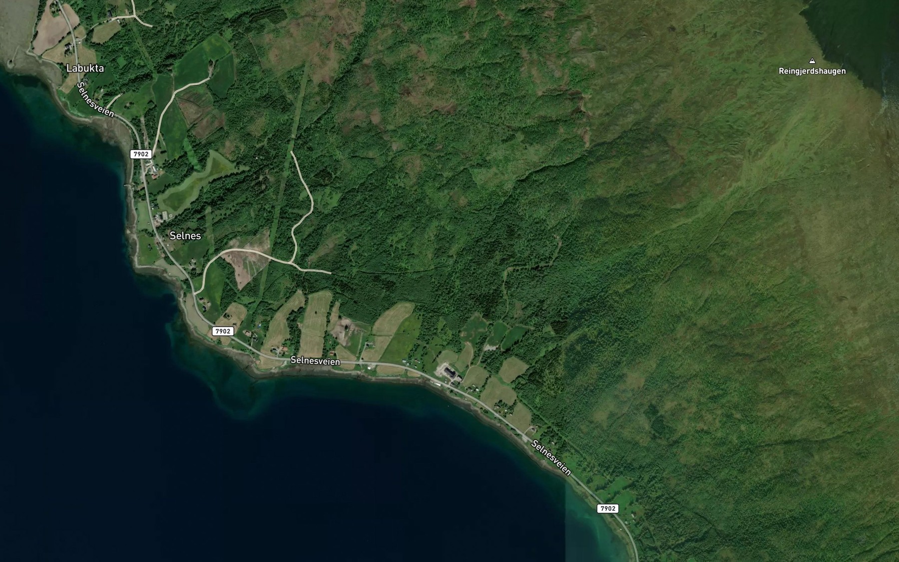 Satellite map of the Fingerbolelva