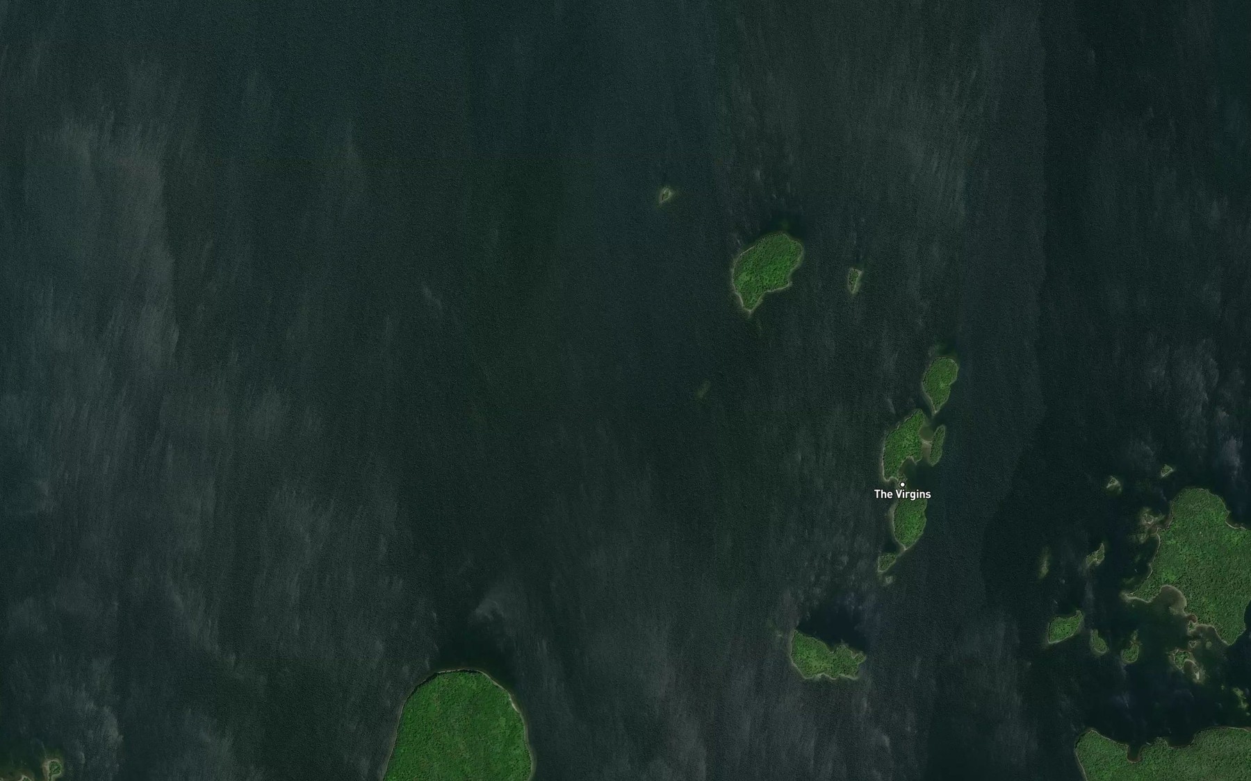 Satellite map of the Seagull Reef